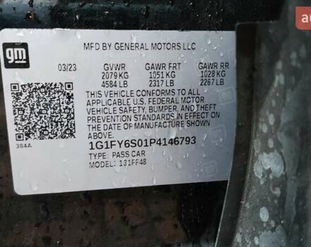 Черный Шевроле Bolt EUV, объемом двигателя 0 л и пробегом 53 тыс. км за 17500 $, фото 9 на Automoto.ua