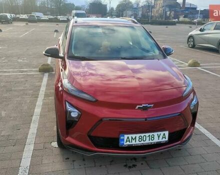 Красный Шевроле Bolt EUV, объемом двигателя 0 л и пробегом 22 тыс. км за 22000 $, фото 13 на Automoto.ua