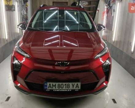 Красный Шевроле Bolt EUV, объемом двигателя 0 л и пробегом 22 тыс. км за 22000 $, фото 3 на Automoto.ua
