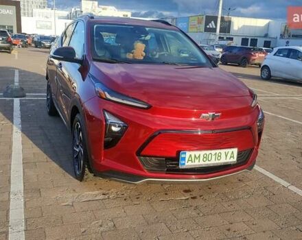 Красный Шевроле Bolt EUV, объемом двигателя 0 л и пробегом 22 тыс. км за 22000 $, фото 6 на Automoto.ua