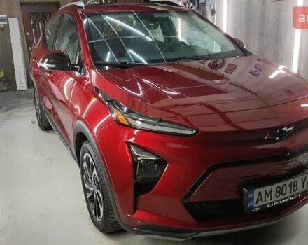 Красный Шевроле Bolt EUV, объемом двигателя 0 л и пробегом 22 тыс. км за 22000 $, фото 2 на Automoto.ua