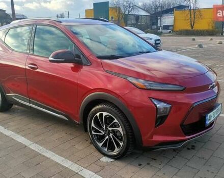 Красный Шевроле Bolt EUV, объемом двигателя 0 л и пробегом 22 тыс. км за 22000 $, фото 11 на Automoto.ua