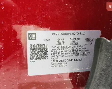 Шевроле Bolt EUV 2023 в Житомире на Automoto.ua Красный Шевроле Bolt EUV, объемом двигателя 0 л и пробегом 19 тыс. км за 23000 $, фото 22 на Automoto.ua