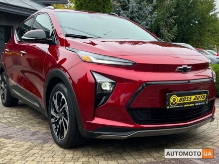 Шевроле Bolt EUV 2021 в Львове на Automoto.ua Красный Шевроле Bolt EUV, объемом двигателя 64 л и пробегом 8 тыс. км за 24600 $, фото 1 на Automoto.ua