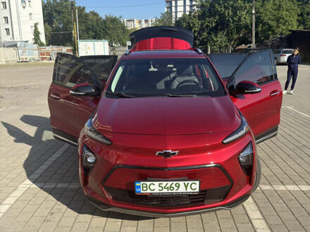 Шевроле Bolt EUV 2021 в Львове на Automoto.ua Красный Шевроле Bolt EUV, объемом двигателя 0 л и пробегом 113 тыс. км за 19200 $, фото 1 на Automoto.ua