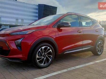 Красный Шевроле Bolt EUV, объемом двигателя 0 л и пробегом 22 тыс. км за 22000 $, фото 1 на Automoto.ua
