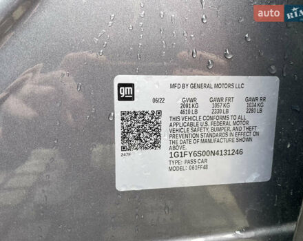 Сірий Шевроле Bolt EUV, об'ємом двигуна 0 л та пробігом 42 тис. км за 19600 $, фото 10 на Automoto.ua