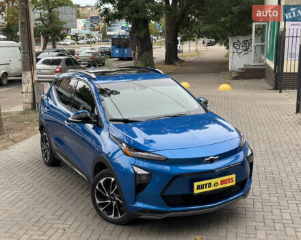 Шевроле Bolt EUV 2021 в Николаеве на Automoto.ua Синий Шевроле Bolt EUV, объемом двигателя 0 л и пробегом 51 тыс. км за 21499 $, фото 3 на Automoto.ua