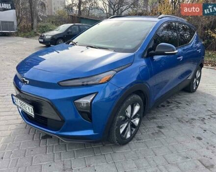 Синий Шевроле Bolt EUV, объемом двигателя 0 л и пробегом 30 тыс. км за 17000 $, фото 1 на Automoto.ua