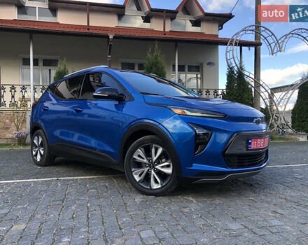 Шевроле Bolt EUV 2022 в Тернополе на Automoto.ua Синий Шевроле Bolt EUV, объемом двигателя 0 л и пробегом 77 тыс. км за 17990 $, фото 9 на Automoto.ua