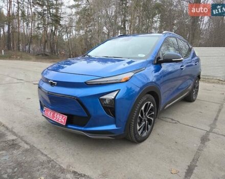 Синий Шевроле Bolt EUV, объемом двигателя 0 л и пробегом 55 тыс. км за 20999 $, фото 2 на Automoto.ua