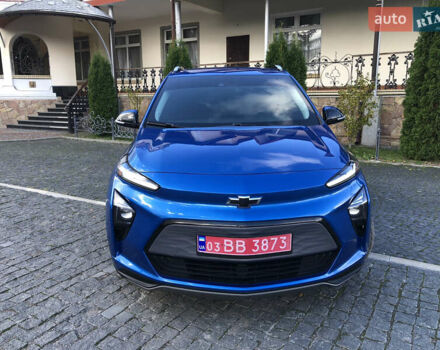 Шевроле Bolt EUV 2022 в Тернополе на Automoto.ua Синий Шевроле Bolt EUV, объемом двигателя 0 л и пробегом 77 тыс. км за 17990 $, фото 4 на Automoto.ua