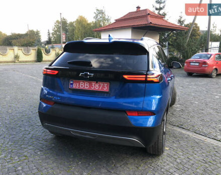 Шевроле Bolt EUV 2022 в Тернополе на Automoto.ua Синий Шевроле Bolt EUV, объемом двигателя 0 л и пробегом 77 тыс. км за 17990 $, фото 11 на Automoto.ua