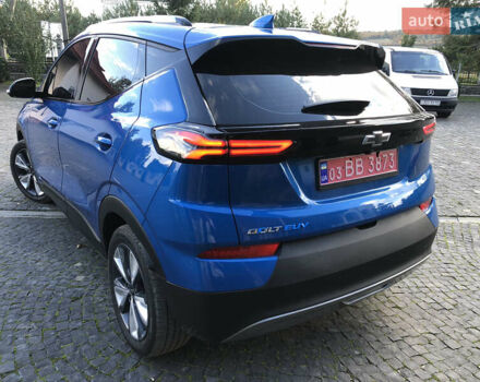 Шевроле Bolt EUV 2022 в Тернополе на Automoto.ua Синий Шевроле Bolt EUV, объемом двигателя 0 л и пробегом 77 тыс. км за 17990 $, фото 13 на Automoto.ua