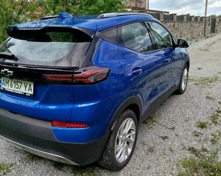 Шевроле Bolt EUV 2023 в Житомире на Automoto.ua Синий Шевроле Bolt EUV, объемом двигателя 0 л и пробегом 20 тыс. км за 20299 $, фото 6 на Automoto.ua