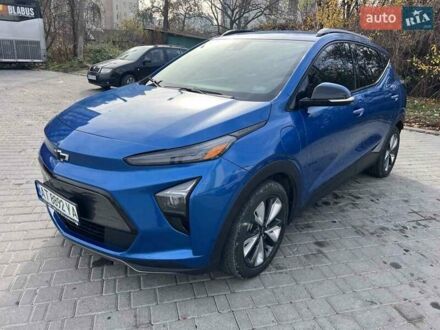 Синий Шевроле Bolt EUV, объемом двигателя 0 л и пробегом 30 тыс. км за 17000 $, фото 1 на Automoto.ua