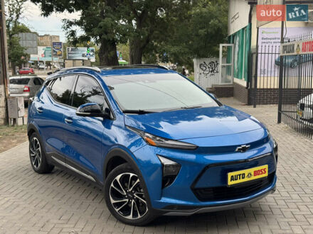 Синий Шевроле Bolt EUV, объемом двигателя 0 л и пробегом 51 тыс. км за 21499 $, фото 1 на Automoto.ua