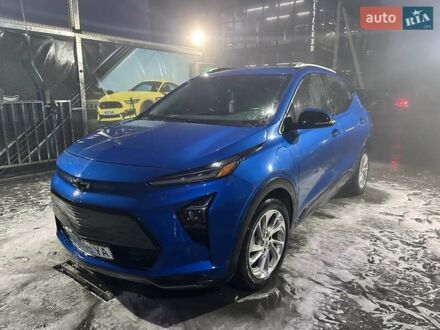 Синий Шевроле Bolt EUV, объемом двигателя 0 л и пробегом 28 тыс. км за 18000 $, фото 1 на Automoto.ua