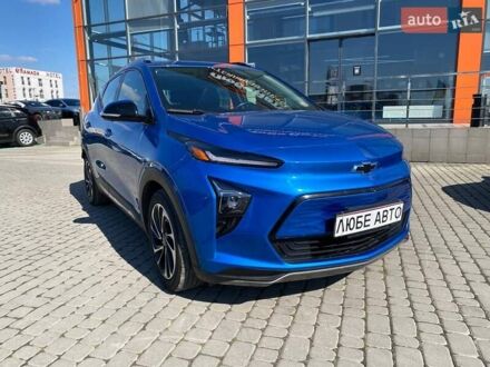 Шевроле Bolt EUV 2022 в Львове на Automoto.ua Синий Шевроле Bolt EUV, объемом двигателя 0 л и пробегом 68 тыс. км за 18900 $, фото 1 на Automoto.ua