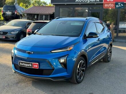 Шевроле Bolt EUV 2022 в Виннице на Automoto.ua Синий Шевроле Bolt EUV, объемом двигателя 0 л и пробегом 53 тыс. км за 20290 $, фото 1 на Automoto.ua