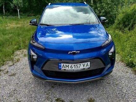 Шевроле Bolt EUV 2023 в Житомире на Automoto.ua Синий Шевроле Bolt EUV, объемом двигателя 0 л и пробегом 17 тыс. км за 21499 $, фото 1 на Automoto.ua