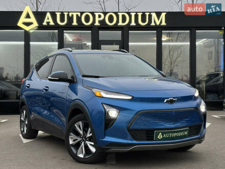 Синий Шевроле Bolt EUV, объемом двигателя 0 л и пробегом 38 тыс. км за 19999 $, фото 1 на Automoto.ua