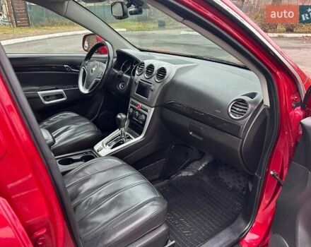 Красный Шевроле Captiva Sport, объемом двигателя 2.38 л и пробегом 238 тыс. км за 8499 $, фото 10 на Automoto.ua