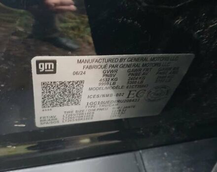 Черный Шевроле Silverado EV, объемом двигателя 0 л и пробегом 11 тыс. км за 68000 $, фото 10 на Automoto.ua