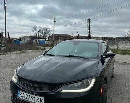Черный Крайслер 200, объемом двигателя 3.6 л и пробегом 218 тыс. км за 9700 $, фото 1 на Automoto.ua