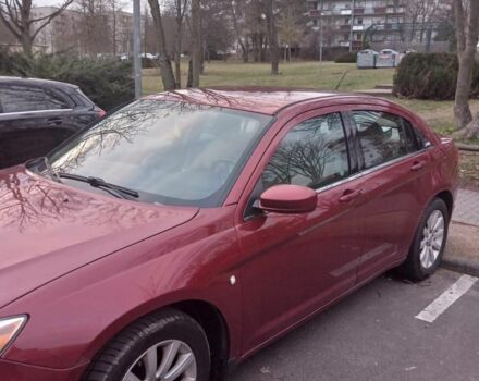 Червоний Крайслер 200, об'ємом двигуна 2.4 л та пробігом 160 тис. км за 6030 $, фото 1 на Automoto.ua