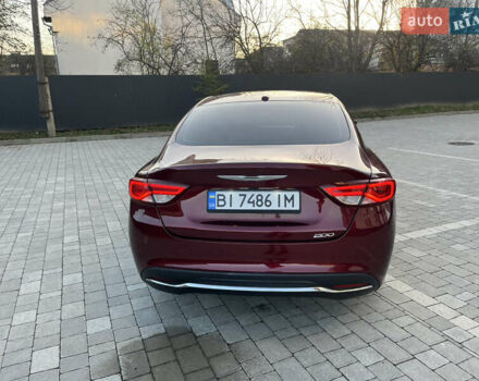 Червоний Крайслер 200, об'ємом двигуна 2.36 л та пробігом 185 тис. км за 10950 $, фото 4 на Automoto.ua