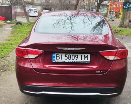 Червоний Крайслер 200, об'ємом двигуна 2.36 л та пробігом 247 тис. км за 10500 $, фото 3 на Automoto.ua