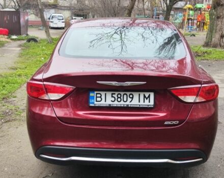 Червоний Крайслер 200, об'ємом двигуна 2.4 л та пробігом 247 тис. км за 10500 $, фото 3 на Automoto.ua