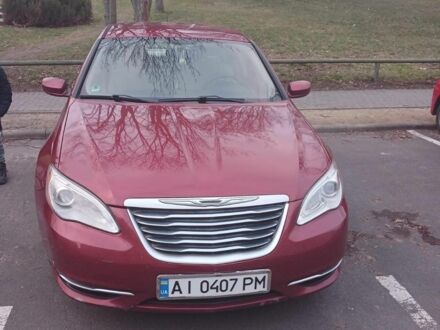 Червоний Крайслер 200, об'ємом двигуна 2.4 л та пробігом 160 тис. км за 6030 $, фото 1 на Automoto.ua