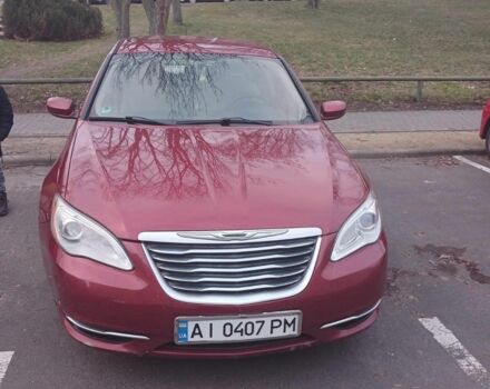 Червоний Крайслер 200, об'ємом двигуна 2.4 л та пробігом 160 тис. км за 6030 $, фото 1 на Automoto.ua