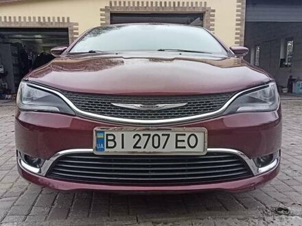 Красный Крайслер 200, объемом двигателя 3.6 л и пробегом 118 тыс. км за 10900 $, фото 1 на Automoto.ua