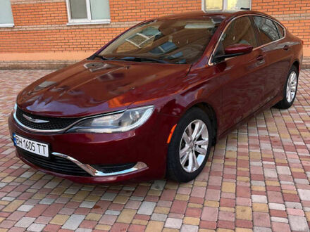 Красный Крайслер 200, объемом двигателя 2.36 л и пробегом 175 тыс. км за 7500 $, фото 1 на Automoto.ua