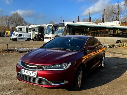 Крайслер 200 2015 в Чернигове на Automoto.ua Красный Крайслер 200, объемом двигателя 2.4 л и пробегом 120 тыс. км за 10000 $, фото 1 на Automoto.ua