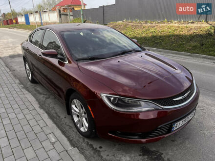 Красный Крайслер 200, объемом двигателя 2.36 л и пробегом 188 тыс. км за 8000 $, фото 1 на Automoto.ua