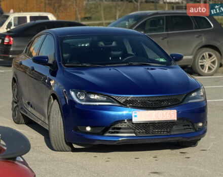 Синий Крайслер 200, объемом двигателя 2.4 л и пробегом 145 тыс. км за 10250 $, фото 1 на Automoto.ua