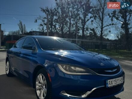 Синий Крайслер 200, объемом двигателя 2.4 л и пробегом 190 тыс. км за 9000 $, фото 1 на Automoto.ua