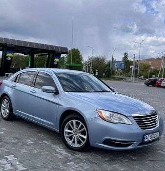 Синий Крайслер 200, объемом двигателя 2.4 л и пробегом 175 тыс. км за 7900 $, фото 1 на Automoto.ua