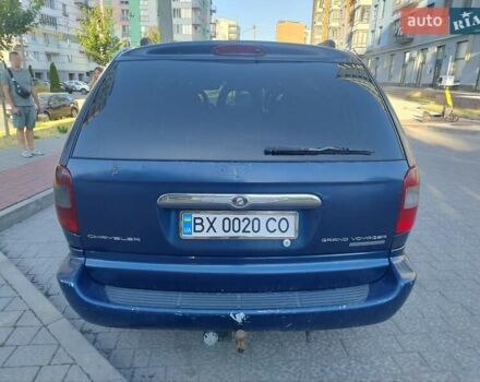 Синій Крайслер Grand Voyager, об'ємом двигуна 2.5 л та пробігом 378 тис. км за 4500 $, фото 5 на Automoto.ua