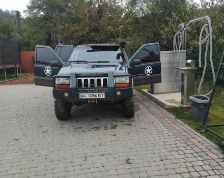 Зеленый Крайслер Джип Чероки, объемом двигателя 2.5 л и пробегом 200 тыс. км за 4500 $, фото 14 на Automoto.ua