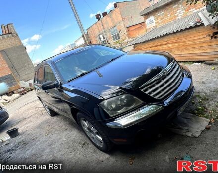Черный Крайслер Пасифик, объемом двигателя 3.5 л и пробегом 158 тыс. км за 4999 $, фото 1 на Automoto.ua