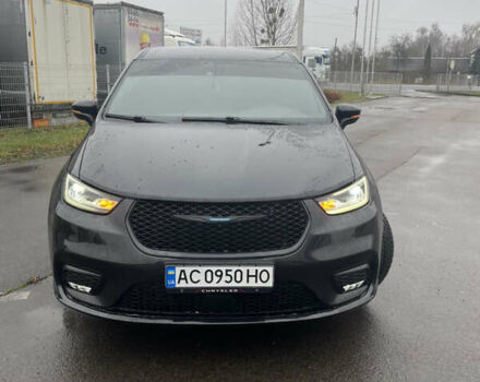 Черный Крайслер Пасифик, объемом двигателя 3.6 л и пробегом 82 тыс. км за 39400 $, фото 1 на Automoto.ua