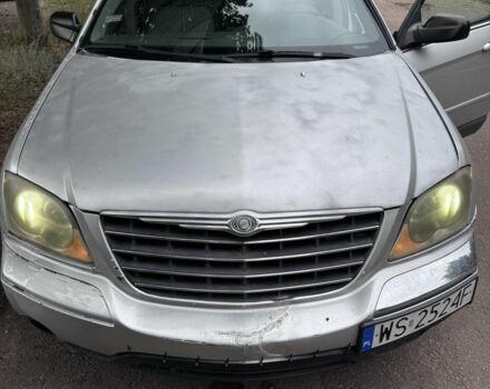 Крайслер Пасифик 2004 в Краматорске на Automoto.ua Серый Крайслер Пасифик, объемом двигателя 3.5 л и пробегом 430 тыс. км за 1500 $, фото 1 на Automoto.ua