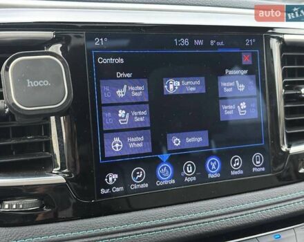 Сірий Крайслер Pacifica, об'ємом двигуна 3.61 л та пробігом 156 тис. км за 24390 $, фото 36 на Automoto.ua