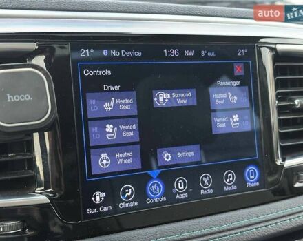 Сірий Крайслер Pacifica, об'ємом двигуна 3.61 л та пробігом 156 тис. км за 24390 $, фото 32 на Automoto.ua