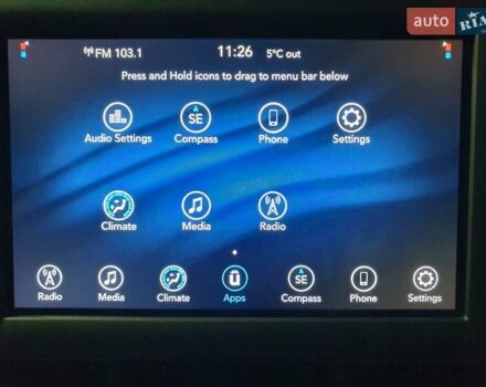 Сірий Крайслер Pacifica, об'ємом двигуна 3.6 л та пробігом 135 тис. км за 17999 $, фото 70 на Automoto.ua